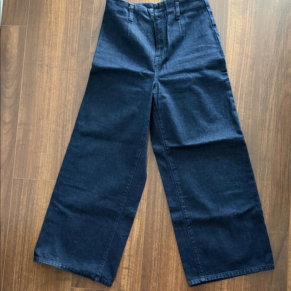 Zara women Bootcut Jeans in Dark Blue